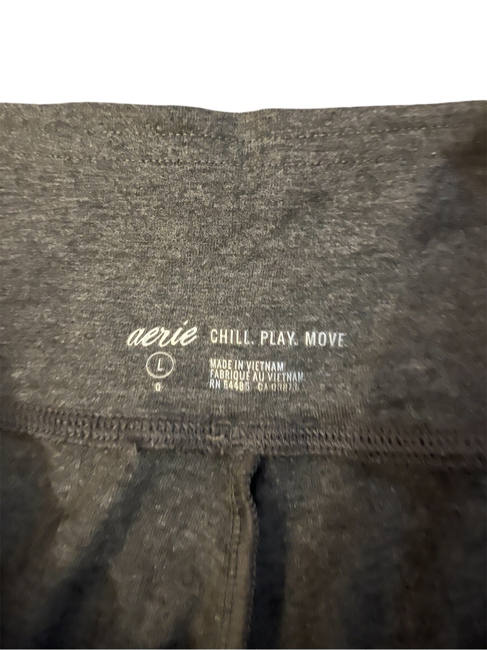 aerie gray  High-Waist Active Leggings